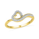 18 Kt Gold Joy Heart Diamond Finger Ring