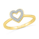 Heart Diamond Finger Ring