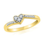 Day Special 18 KT Gold Diamond Finger Ring