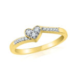 Day Special 18 KT Gold Diamond Finger Ring