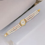 Badarika 3 Lines Pearl Wrist Watch