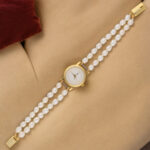Two String Oval Pearl Watch