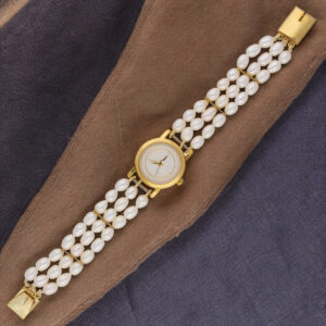 Oval Pearl Watch