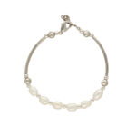 Unique 1 Line Pearl Bracelet