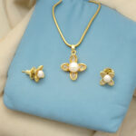 Navya Pearl Pendant Set