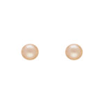 Treasure Round Pink Pearl Choker