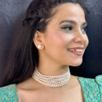 Qiyara 7 Lines Pearl Choker Set