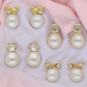 Farah Combo 4 Pair Earrings