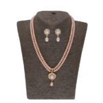 Siddhi 2 Lines button Pearl Set