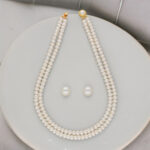 Eeshani 2 Lines Pearl Necklaces