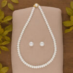 Twisted 1 Line Pearl Necklaces