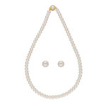Twisted 1 Line Pearl Necklaces