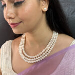Yashvi 3 Lines Pearl Necklaces