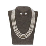 Iha 4 Lines Pearl Necklaces