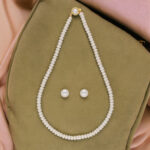 Dharti 1 Line Pearl Necklaces