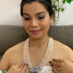Tulsi 4 Lines Pearl Necklaces