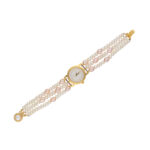 Badarika 3 Lines Pearl Wrist Watch