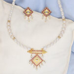 Yochana 1 Line Round Pearl Necklaces