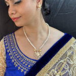 Yochana 1 Line Round Pearl Necklaces
