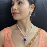 Charm Pearl Necklace Set