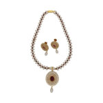 Splendor Pearl Necklace Set