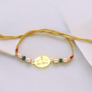 22kt Dhanush Gold Rakhi