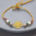 22kt Ganesh Gold Rakhi