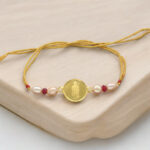 22kt Lord Hanuman Gold Rakhi