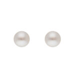 White Graded Oval Pearl Necklace