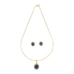 Raveena Pendant Set with Chain