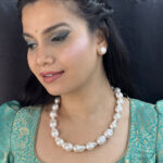 Ehani 1 Line Baroque Pearl Necklaces