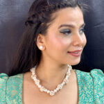 Sarah 1 Line Pearl Necklaces