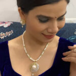 Kyra 1 Line Pearl Set