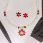 Abdhija 1 Line Pearl Set