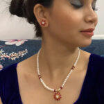 Abdhija 1 Line Pearl Set