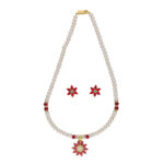 Abdhija 1 Line Pearl Set