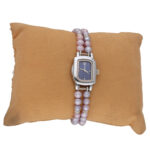 Qayanat 2 Lines Pearl Watch