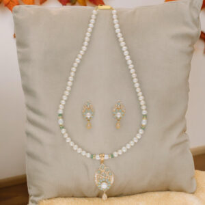Jhanvi 1 Line Pearl Set