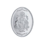 10 grams 99.9% Ganesh Oval silver coin