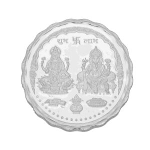100 Gram Laxmi Ganesh Silver coin