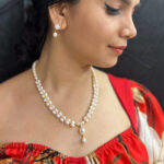 Dharti 1 Line Pearl Set