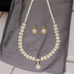 Dhena 1 Line Pearl Set