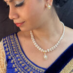 Dhena 1 Line Pearl Set