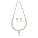 Badarika 1 Line Pearl Set