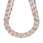 Candanayika 3 Lines Pearl Set