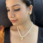 Aabha Pearl Pendant Set