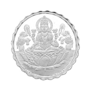 100 Grams Lakshmi Silver Coin 99.9 % Purity