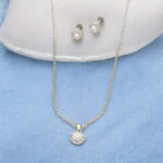 Sophisticated 925 Silver Pendant Set