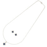 Minimalist 925 Silver Pendant Set