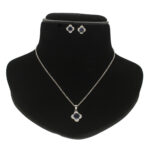 Minimalist 925 Silver Pendant Set